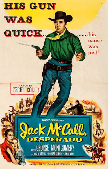 Jack McCall, Desperado (1954) poster