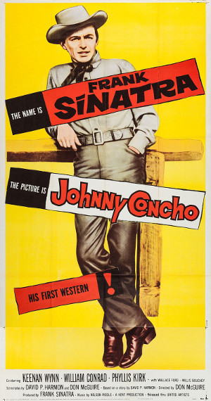 Johnny Concho (1956) poster 