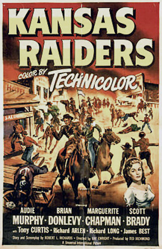 Kansas Raiders (1950) poster 