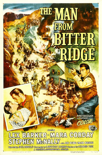 Man from Bitter Ridge (1955) poster