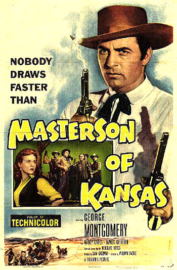 Masterson of Kansas (1954) poster