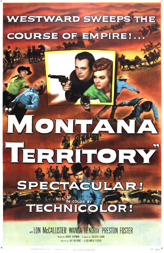 Montana Territory (1952) poster 