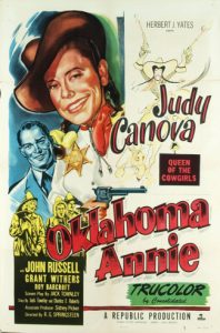 Oklahoma Annie (1952) poster | Once Upon a Time in a Western