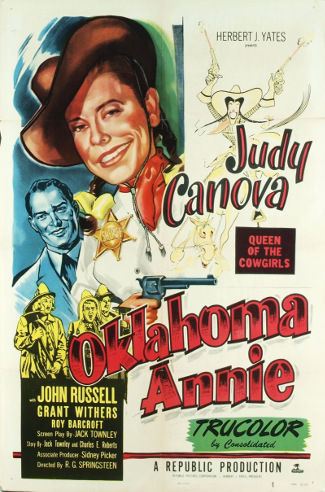 Oklahoma Annie (1952) poster