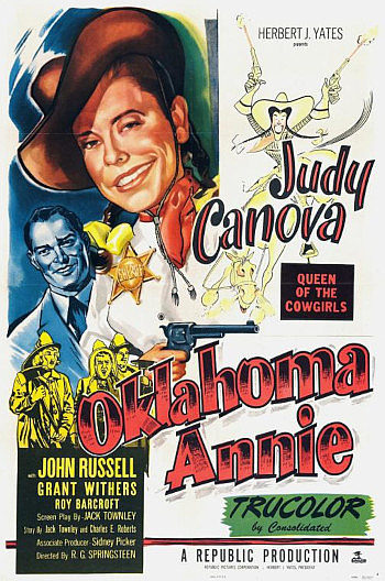 Oklahoma Annie (1952) poster