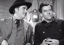 Preston Foster as John Kelley and John Ireland as Bob Ford in I Shot Jesse James (1949)