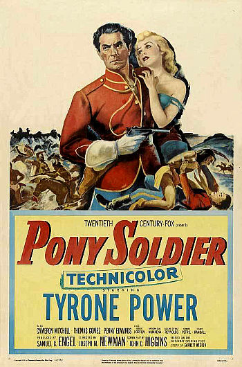 Pony Soldier (1952) poster