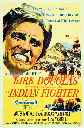 The Indian Fighter (1956) poster