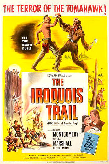 The Iroquois Trail (1950) poster