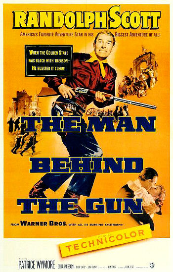 The Man Behind the Gun (1953) poster