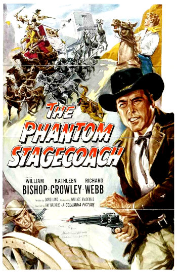 The Phantom Stagecoach (1957) poster