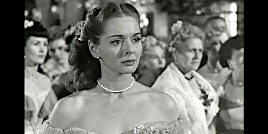 Arleen Whelan as Julia Allerby, a spoiled southern belle and skilled user of men in San Antone (1953)