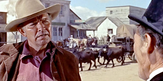 Bruce Cabot as Jack, one of the men involved in the range war in The Sheriff of Fractured Jaw (1958)