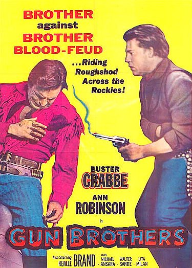 Gun Brothers (1956) poster