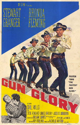 Gun Glory (1957) poster