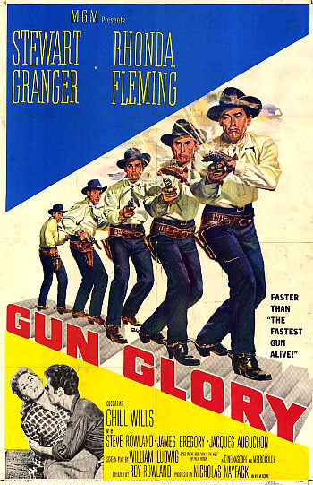 Gun Glory (1957) poster