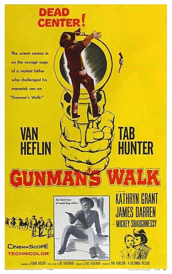Gunman's Walk (1958) poster