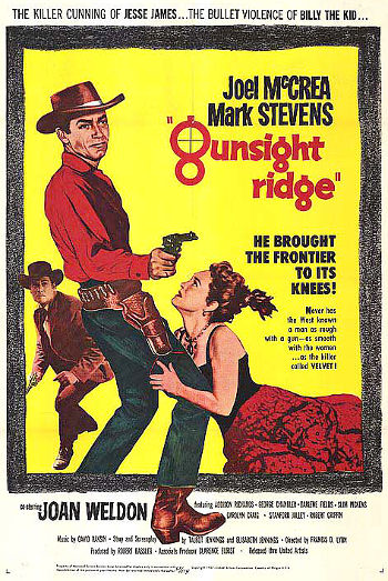 Gunsight Ridge (1957) poster