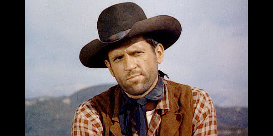 Joe Haworth as Hoke, a member of the Ringo gang in Gun Belt (1953)
