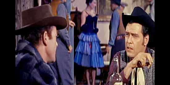 John Ward as Slick Kirby, an old friend of Chip's from their days in the Blue Chip Gang in Gunsmoke in Tucson (1958)