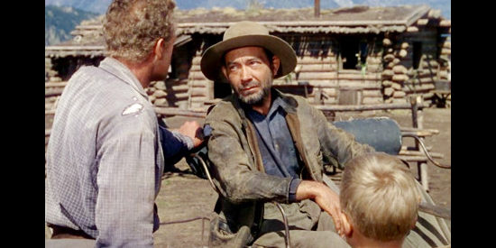 Leonard Strone as Ernie Wright, a homesteader forever threatening to leave the valley in Shane (1953)