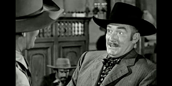 Roy Roberts as John Chisum, the man who gives Carl Miller a fresh start in the cattle business in San Antone (1953)