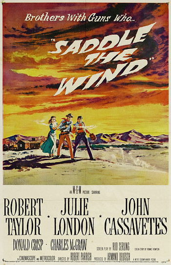 Saddle the Wind (1958) poster