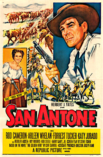 San Antone (1953) poster