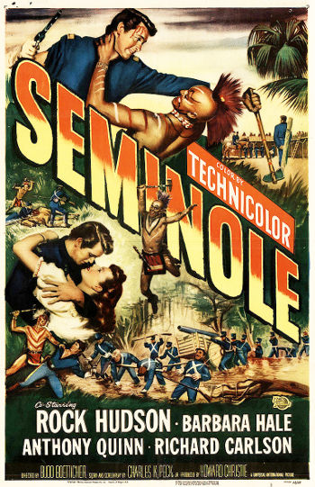 Seminole (1953) poster