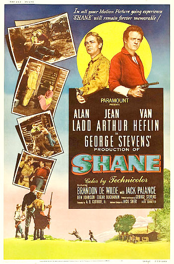 Shane (1953) poster