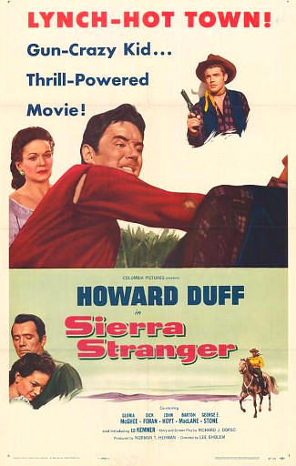Sierra Stranger (1957) poster 