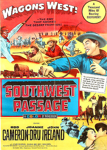 Southwest Passage (1954) poster