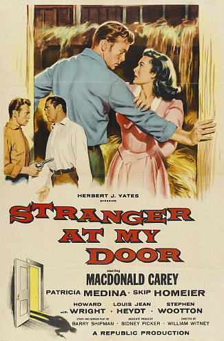 Stranger at My Door (1956) poster