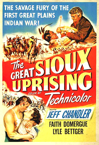 The Great Sioux Uprising (1953) poster 