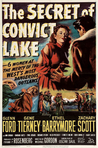 The Secret of Convict Lake (1951) poster 