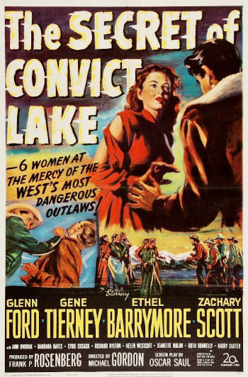 The Secret of Convict Lake (1951) poster