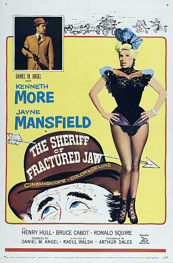 The Sheriff of Fractured Jaw (1958) poster