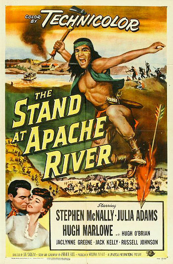 The Stand at Apache River (1953) poster