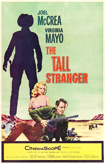 The Tall Stranger (1957) poster 