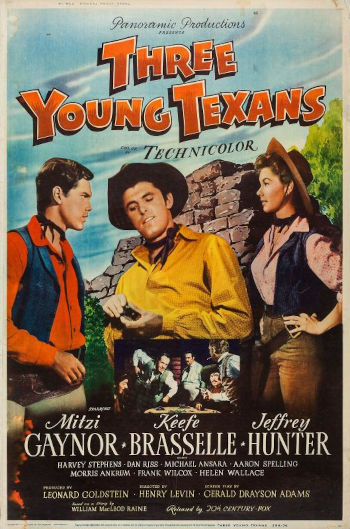Three Young Texans (1954) poster