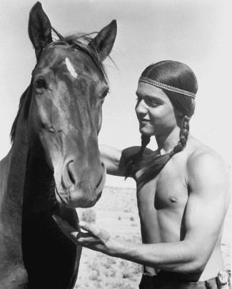 Sal Mineo as White Bull in Tonka (1958)