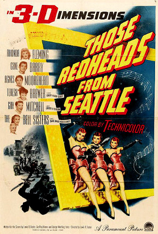 Those Redheads from Seattle (1953) poster 