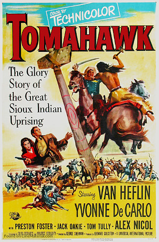 Tomahawk (1951) poster