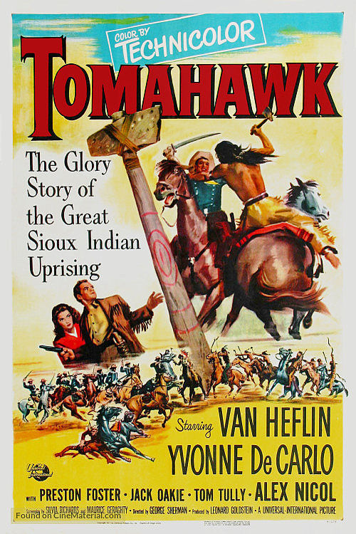 Tomahawk (1951) poster