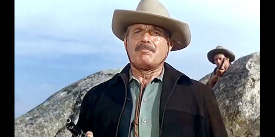 Alfonso Goda as Sheriff Sam Dellinger, the man who double crosses Tricky in Ringo Face of Revenge (1966)