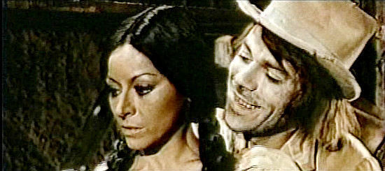 Claudio Camaso as Mendoza, offering up Rosita (Mariangela Giordano) to another man in Vengeance (1968)