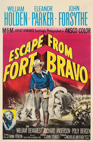 Escape from Fort Bravo (1953) poster 