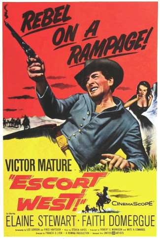 Escort West (1959) poster 