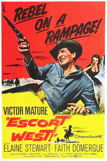 Escort West (1959) poster