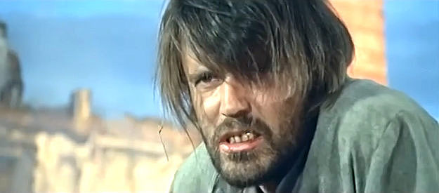 Matt Clark as a guard in a Confederate prisoner of war camp in Macho Callahan (1970)